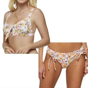 Jessica Simpson Summer Dreaming 2-PC Bikini Set Sunset